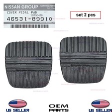 2pcs Genuine OEM Clutch & Brake Pedal Pad 1993-2024 Nissan Infiniti 46531-89910