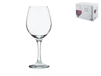 Set 6 Rotwein Gläser Amber 46 Cl Pasabahce