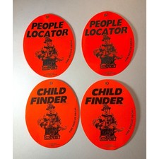 "Fire Rescue Decal: 2 Child 2 People Locator for Your Window"