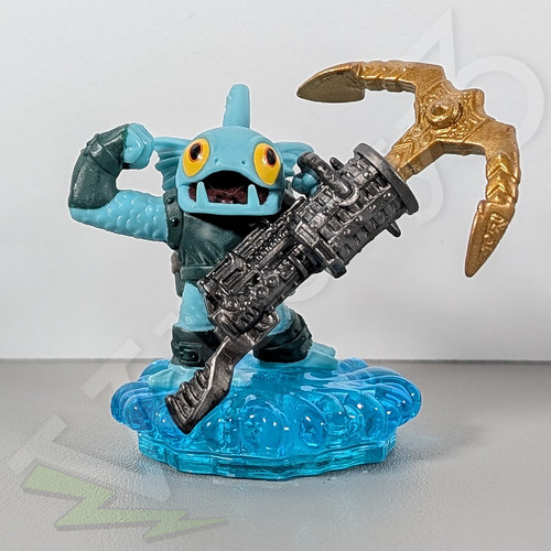 Skylanders Swap Force Figure – Anchor's Away Gill Grunt (Blue Base)