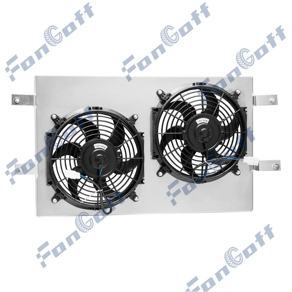 Ventilador eléctrico de cubierta para Jeep Cherokee Wagoneer Serie J J10 J20 V8 1972-1979 Foto 3 de 4