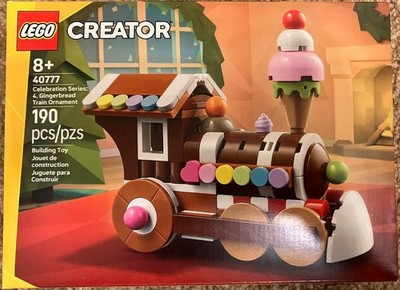 Lego 40777 Celebration Series Gingerbread Train Ornament GWP Set