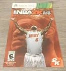 NBA 2K14 (Microsoft Xbox 360, 2013) Manual Only