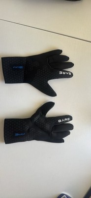 NEW - Bare S-Flex 3MM dive gloves size L