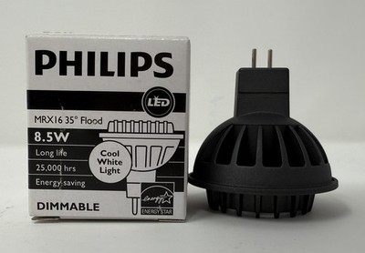 10 Pack Philips MR16 LED 8.5W 4000K GU5.3 Dimmable Bulbs 457556 New