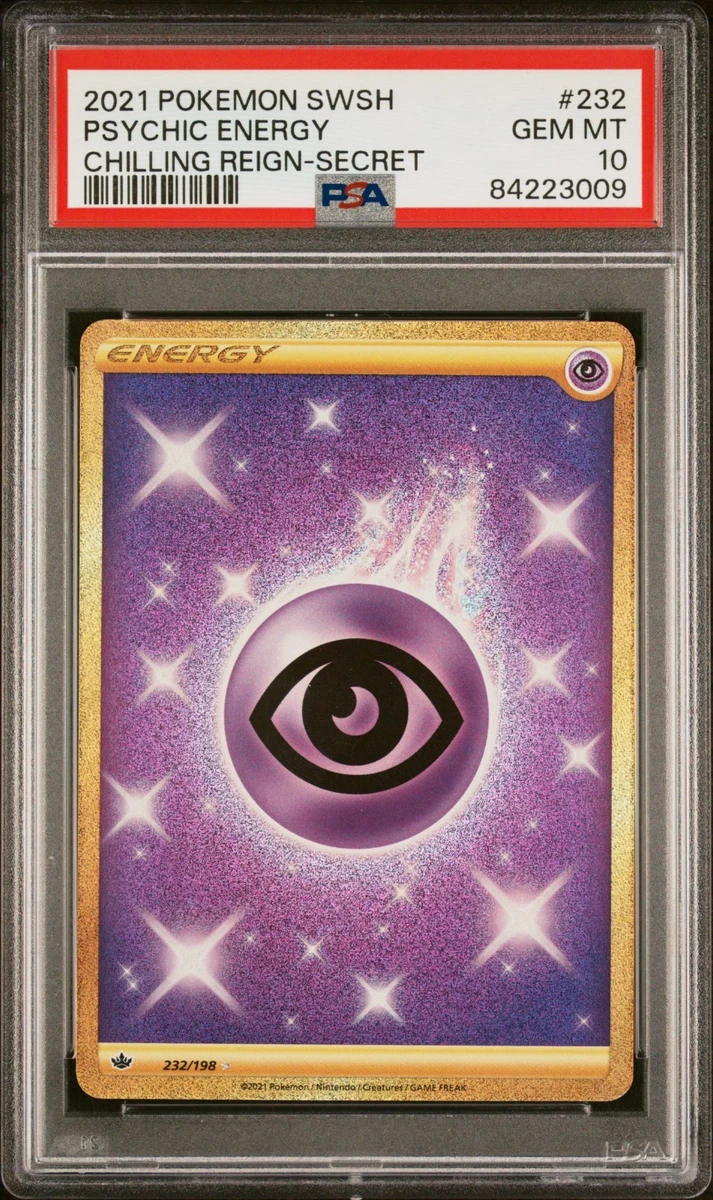 Energy Pokémon TCG Professional Sports Authenticator (PSA) Secret