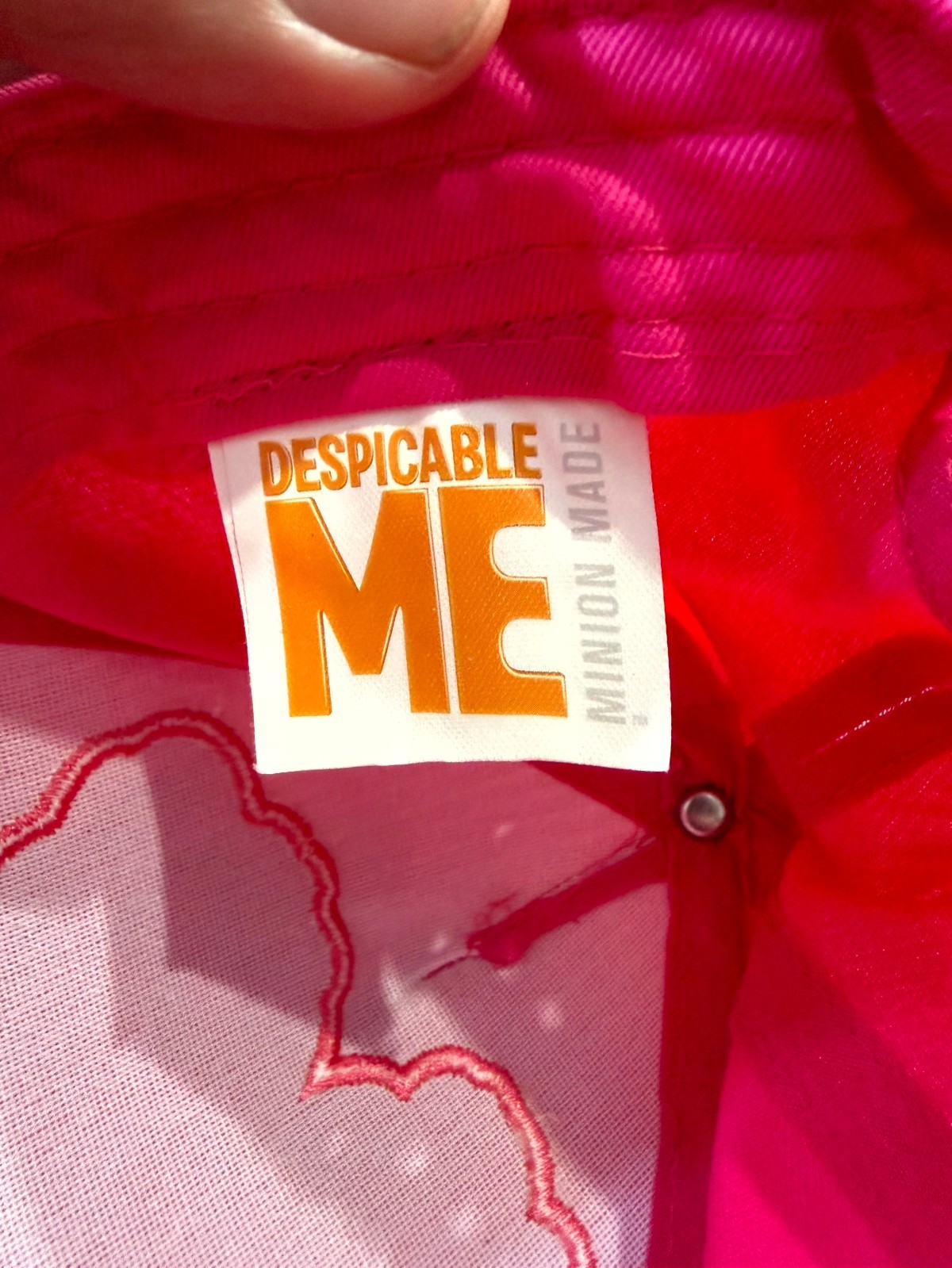 Despicable Me Minion Made Cap Mens One Size Pink Sugar Rush Adjustable Snapback image 7
