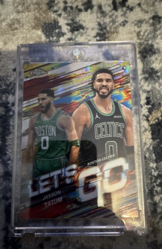 2025 Topps Chrome Jayson Tatum Base (RAW)