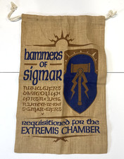 Hammers of Sigmar Burlap Sack Bag - Collectibles - Warhammer BOX158