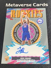 2025-26 Topps Finest Johni Broome RC Rookie Auto 76ers