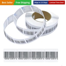 8.2mhz Security Tags Soft Labels Sticker, 1000 pcs Retail Anti-Theft Equipmen...