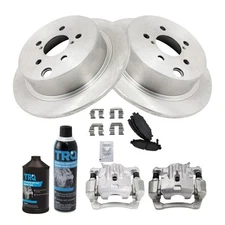 TRQ BKA45159 Disc Brake Kit For Subaru Impreza 2012-2019 Rear 26696AG030
