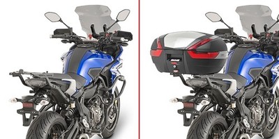 GIVI Topcaseträger f Monokey o Monolock Koffer für Yamaha MT-07 Tracer 700
