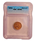1912-P 2.5 INDIAN HEAD GOLD COIN / ICG GRADED AS AU-55