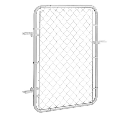 #ad #ad Chain Link Fence Gate Fit 2 4 ftx4 ft Garden Fence Gate Posts Not Included $49.13