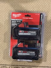 Milwaukee 2 pack of M18 6.0 AH Batteries 48-11-1862.  FREE SHIPPING 