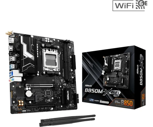 4711581490765 Motherboard B850M-X WIFI R2.0 AM5 2DDR5 M.2 USBC mATX ASRock