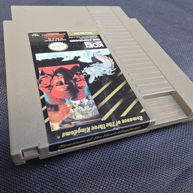 Romance of the Three Kingdoms (Nintendo, NES) Game Cart Only Authentic Tested 