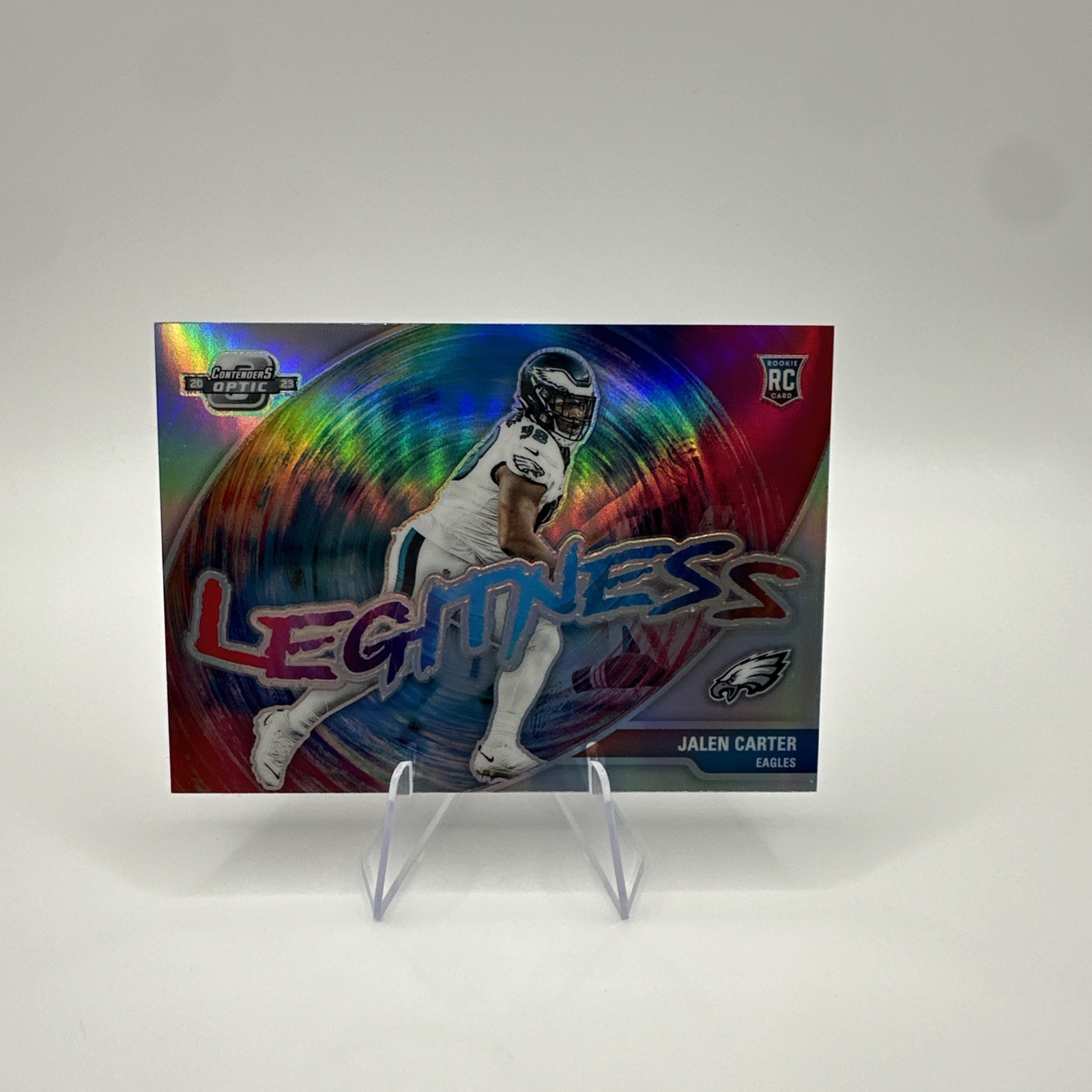 2023 Contenders Optic #Leg-JCR Jalen Carter Rc Ssp Legitness Philadelphia Eagles