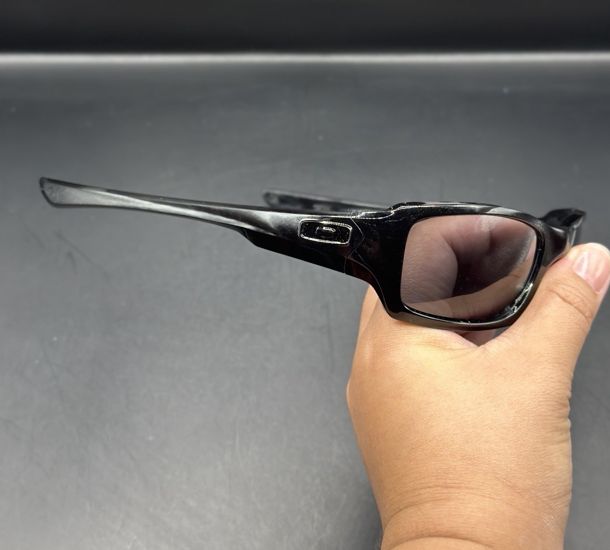 Oakley Ducati Five Squared Polished Black w/Black Iridium Lenses