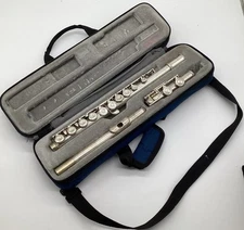 King Cleveland Student Flute With Original Case 26”long Serial # 257868 Vintage 