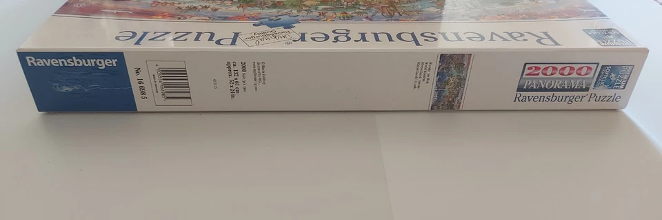 Puzzle Ravensburger 2000 Pezzi Panorama Wunder Der Welt World Wonders 2015 Nuovo - Immagine 4 di 4
