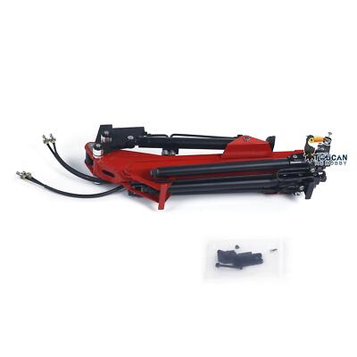 Metal Fly Jib Arm Crane for 1:14 RC Hydraulic Dumper Car Tractor Truck DIY Lorry