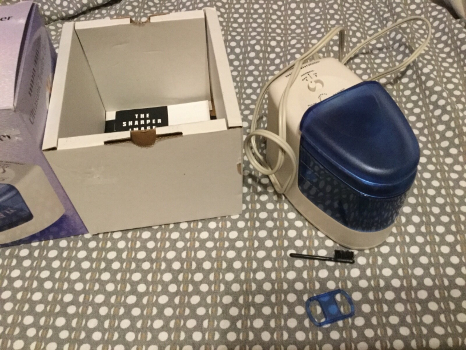 Sharper Image Ultrasonic Jewelry Cleaner eBay