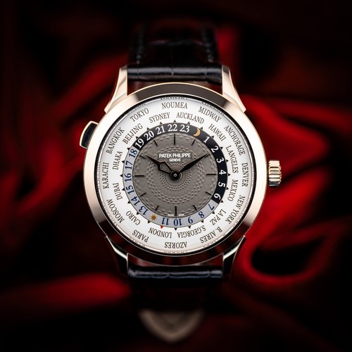 Patek Philippe Complications World Time 18k White Gold Complet...