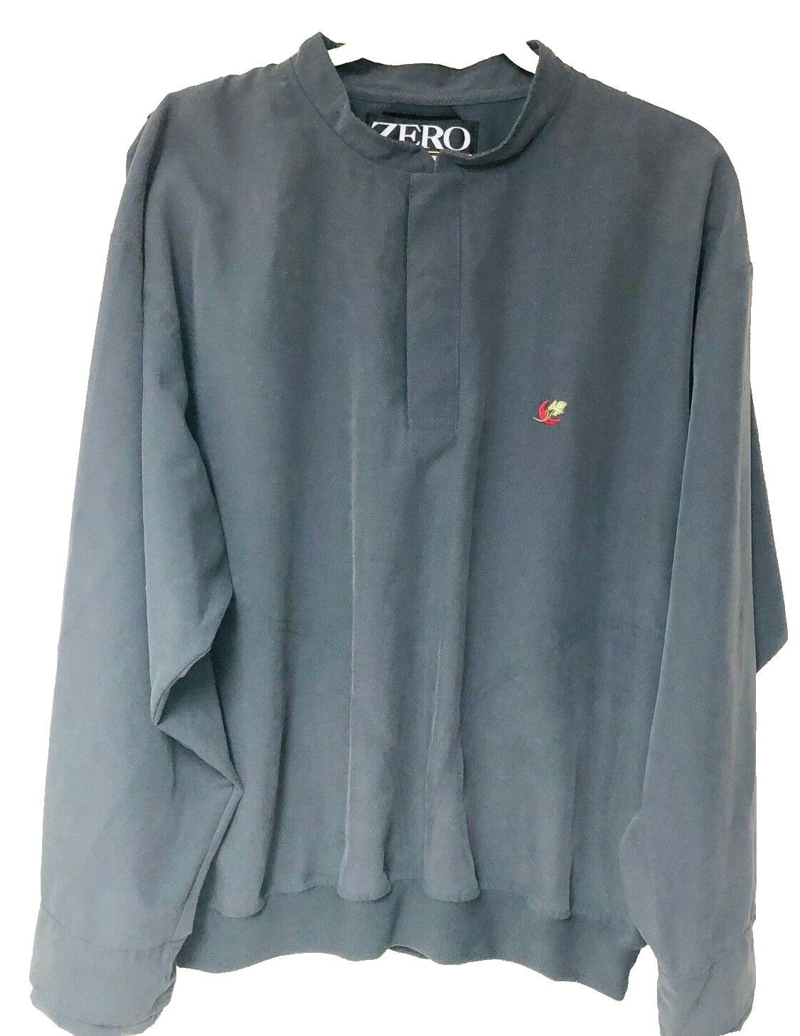 ZERO Restriction Golf Pullover Men M Gray USA Red… - image 1