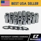 20 Pcs Cragar SS Mag Wheel Lug Nuts 12x1.5 with Offset Washers