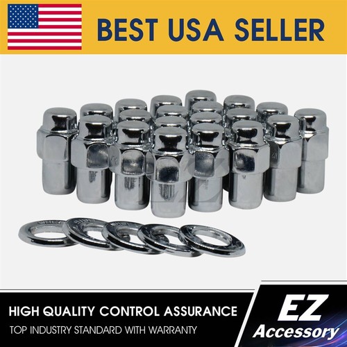 20 Pcs Cragar SS Mag Wheel Lug Nuts 12x1.5 with Offset Washers eBay