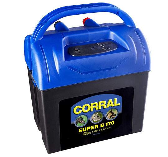RECINTI ELETTRICI - ELETTRIFICATORE CORRAL SUPER B170 RECINZIONI FINO A 3 KM