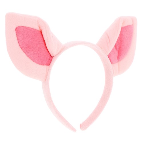 Super Pig Ear Headband Animal Cosplay Pink Puppy Ear Headwear Performance Prop - 第 1/12 張圖片