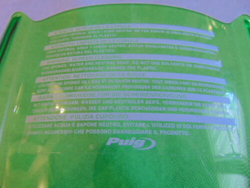 KAWASAKI 17-19 Z650 TEINTE VERTE PARE-BRISE PUIG NEUF 9588V - Photo 9 sur 12