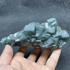 Natural Stone Molandi Fluorite Mineral Specimen Crystal Cluster Raw Rock Healing