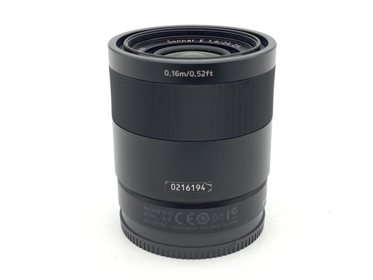 SONY Sonnar T* E 24mm F1.8 ZA (SEL24F18Z) `7832 | eBay