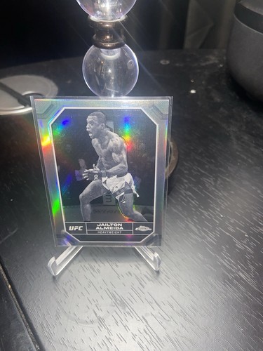 Jailton Almeida 2024 Topps Chrome UFC Negative Refractor #86 Heavyweight
