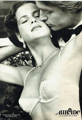  Advertising 0322 1980 Aubade Bra 123 Underwear