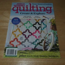 American Patchwork & Quilting Magazine June 2022 Issue 176 Table Runners Aprons