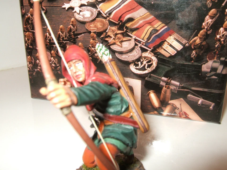 King and Country RH042, Robin Hood Series Fouke Fitzwilliam & Bow in 1:30 Scale - Image 3 of 3