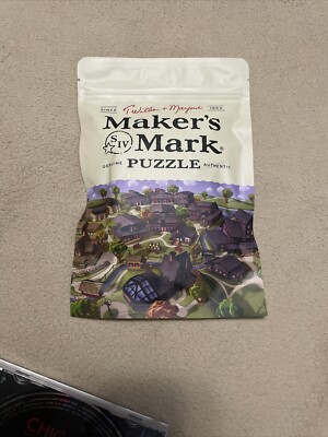 Makers Mark Puzzle 2021 Ambassador s Christmas Gift Jigsaw Puzzle Brand New