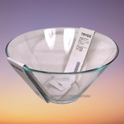 Glass Salad Bowl Ikea Trygg Bowl Salad Bowls Ikea Trygg Glass Bowl