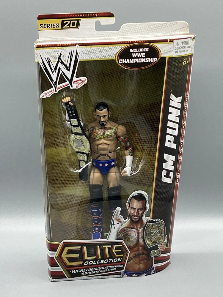 WWE Cm Punk Series 20 Elite Collection Mattel 2012