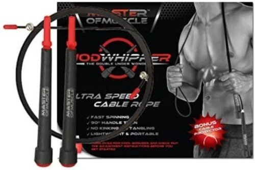 Master of Muscle WOD Whipper jump double unders speed rope fitness