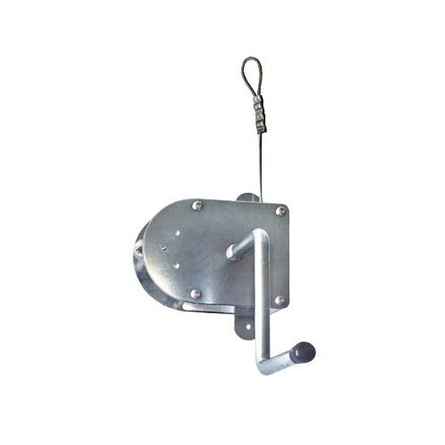 Seilwinde Kurbel Verzinkt Mit 8 M Drahtseil Für Grillrost Ø 120 Cm