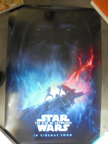 Póster de la película The Rise of Skywalker original DS 27x40 Star Wars película arte de pared - Imagen 3 de 8