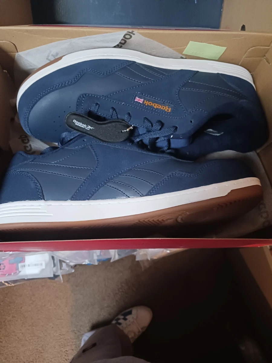 reebok club memt on feet