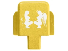 for Sig P320 Rear Slide Cover Back Plate 9mm/357 SIG/40, Engraved, USA Made