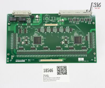 写真 18546 TOKYO ELECTRON PCB, TTLD11-11 F-DO_32 3884-200169-11 | eBay